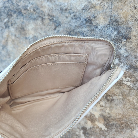 Coach Silver Metallic Wristlet Purse - Picture 3 of 4